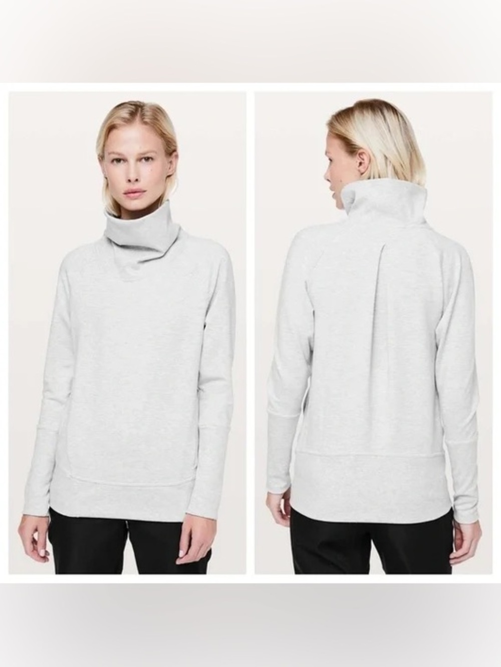 Lululemon High Lines Pullover
Heathered Gray